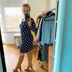 GAP XS polka dot dress